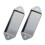 ABS Shell Neck Pickup Cover Kunststoff Gitarre Pickup-Silber 1