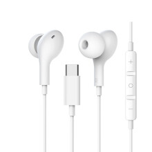 In-Ear-Ohrhörer vom Typ C mit universeller Kompatibilität-Weiß