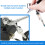 Water Trap Separator for Various Sprays Guns Airbrush Air Filter 4