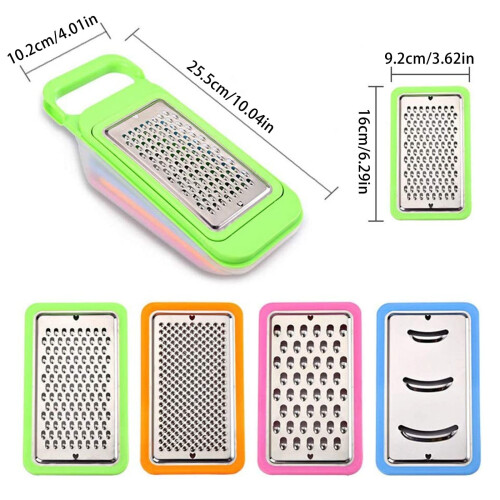 Manual Vegetable Grater & Noodle Cutter with Storage Box 2