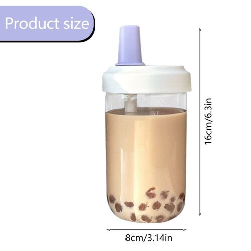 Travel Cup Plastic 500ml Wide Mouth Leakproof 2