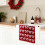 Red Heart doppelseitiges Baumwollhandtuch 70x40cm 4
