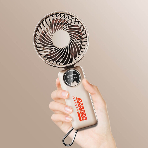 Handventilator mit einstellbarer Geschwindigkeit, 3600 mAh 1
