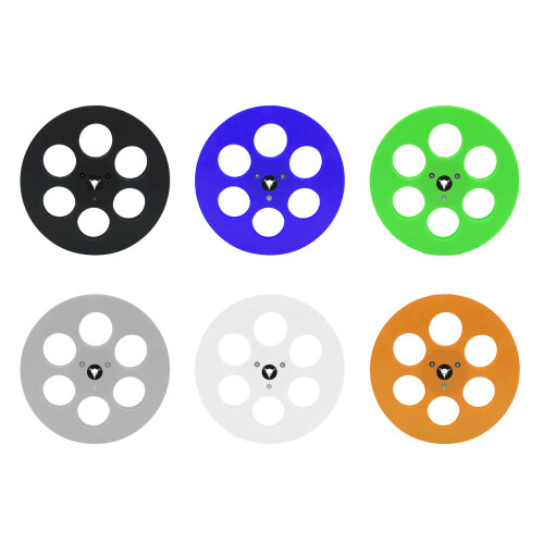 7Inch 1/4 Tape Reel Empty 6 Hole Durability for Auditory-Y 1
