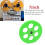 7Inch 1/4 Tape Reel Empty 6 Hole Durability for Auditory-Y 5