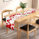 Valentine's Floral Linen Table Flag 2