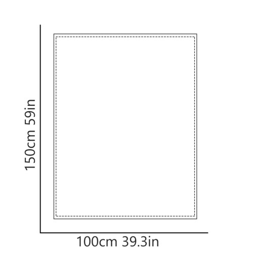 Double-Sided Padded Fleece Flannel Blanket Full Size 2