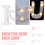 White Heart Neon Sign Plastic Wall Decor 24.5x15.5cm 3
