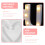White Heart Neon Sign Plastic Wall Decor 24.5x15.5cm 4