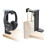 Space Saving Rotatable Headphone Stand Featuring Extendable 5