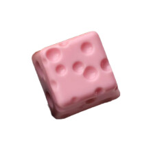 Capuchons de touches ESC en résine sur le thème du fromage-Rose