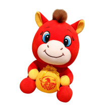 Lucky Horse pluche knuffels met PP-katoen gevuld decoratief-M