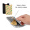 Black Friday 2-pack Universal Mobile wallet/card holder - Self-adhesive black_black/Black_Surprise Gift 2