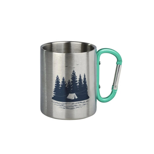 Fernweh Karabiner-Becher Into the wild
