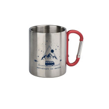 Fernweh Karabiner-Becher Adventure is waiting