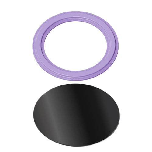 Magnetic Tablet Wall Mount with Strong Adhesive Backing-Purple
