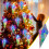 Multicolor Ice Pendant Christmas Lights, Indoor, Short 1