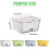 Double-Layer Plastic Kitchen Strainer Bowl Set 3