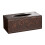 Boîte à mouchoirs rectangulaire en cuir PU avec couvercle 8