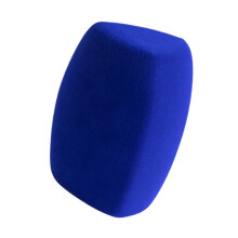 Studio Microphones Foam Windscreen Triangular High Density-Blue