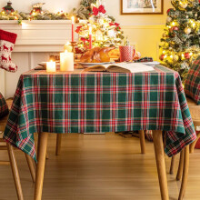 Red and Green Tartan Tablecloth 140x180cm