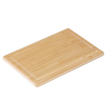 Bamboo Cutting Board with Juice Groove and Non-Slip Feet