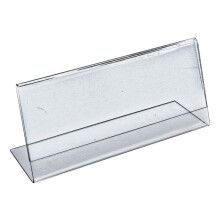 L-förmiger Schildhalter, 14 cm B x 9 cm H, 10er-Packung