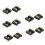 Gold Plated Hole DIP8 IC Socket Minimizes Signals Loss For High 1