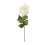 Hvit kunstig rose med lang stilk, 50 cm (1 stk.) 2