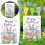 Easter Garden Flag 12x18 in Double Sided Flax 2