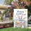 Easter Garden Flag 12x18 in Double Sided Flax 5