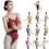 Bequemes Spandex-Ballettkostüm für Tänzer mit-hellgrau L 3