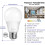 A19 LED Bulb 5000K 1500 lm 13W E26 Base 12-Pack 3