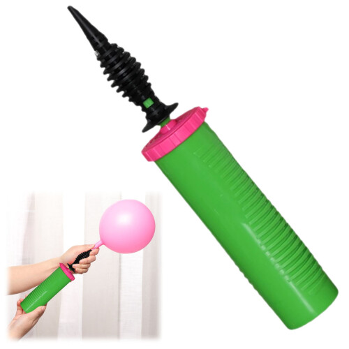 Handheld 2-Way Balloon Pump – Green, Reusable 1