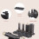 High Strength Carbon Steel Wall Mount Organizer For Blow-White 7