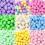 Perles rondes Macaron en acrylique, parfaites pour les-18mm 6