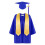 Kids Ceremony Robe Practical Polyester-royal blue 36 yards 1