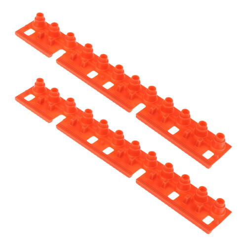 Bandes conductrices de clavier en silicone, Contact-Deux pièces