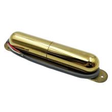 Easy Installation Lipstick Shape Single Coil Guitar-Golden