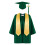 Elementary School Graduation Attire-dark green 33 yards 1