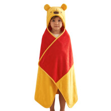 Disney Winnie the Pooh Hooded Blanket (Unisex Kids Red)