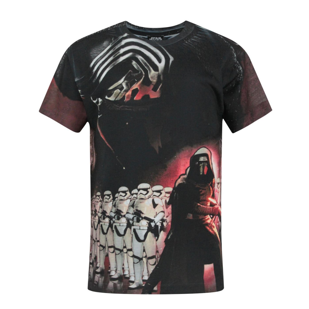 Star Wars Short Sleeved T-Shirt (Boys ) White