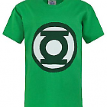 Green Lantern Short Sleeved T-Shirt (Boys Green)