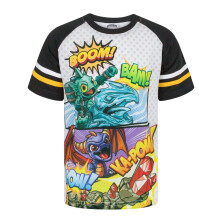 Skylanders Raglan Short Sleeved T-Shirt (Boys Yellow)