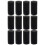 12Pcs Black Pre-Filter Sponge Replacement for Aquarium Filter Intake 1