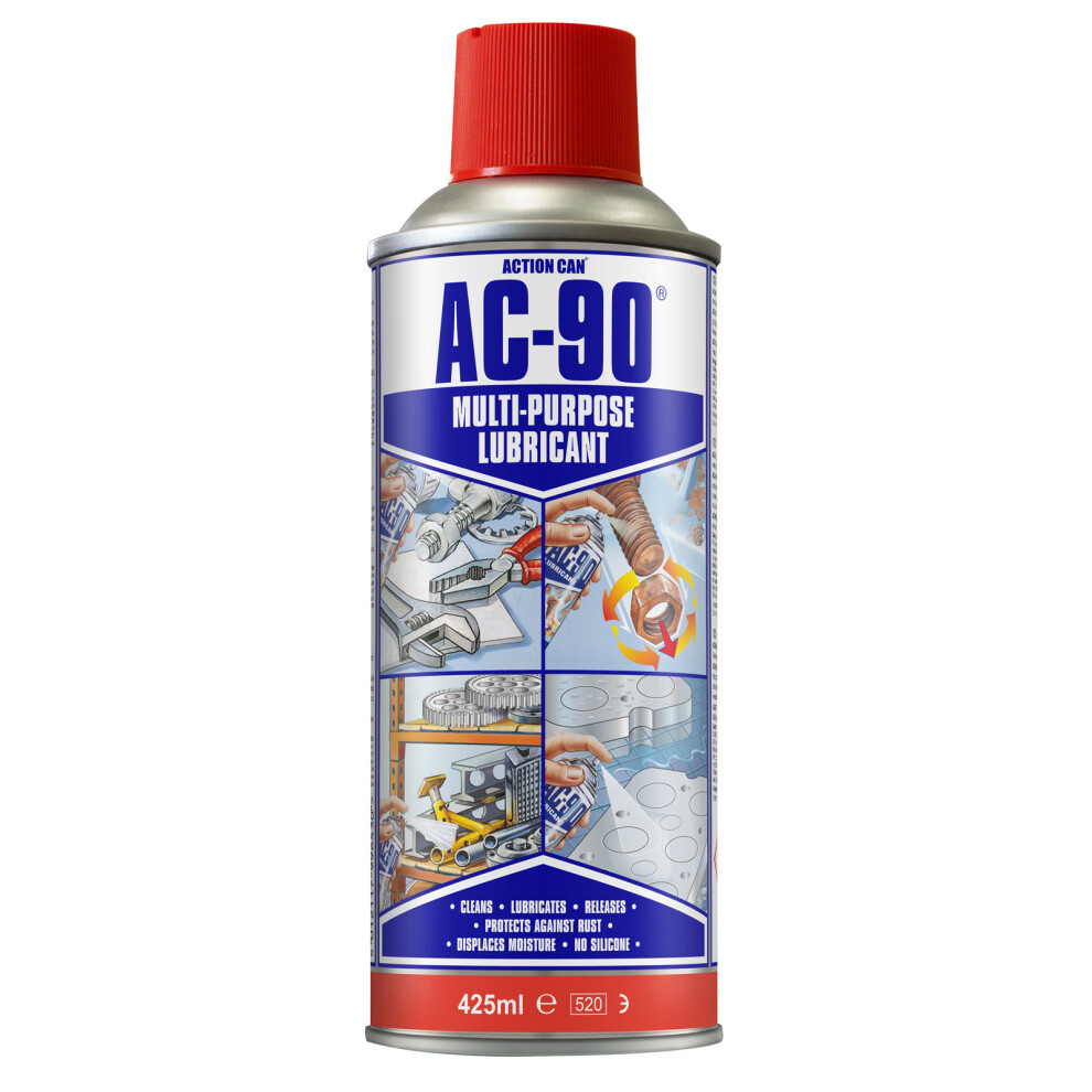 Action Can 2006 Ac-90 Multipurpose Lubricant 425Ml Aerosol 5012117996430