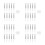 4Sets White Silicone Lipstick Brush Tools Lip Mask Applicators Makeup 1