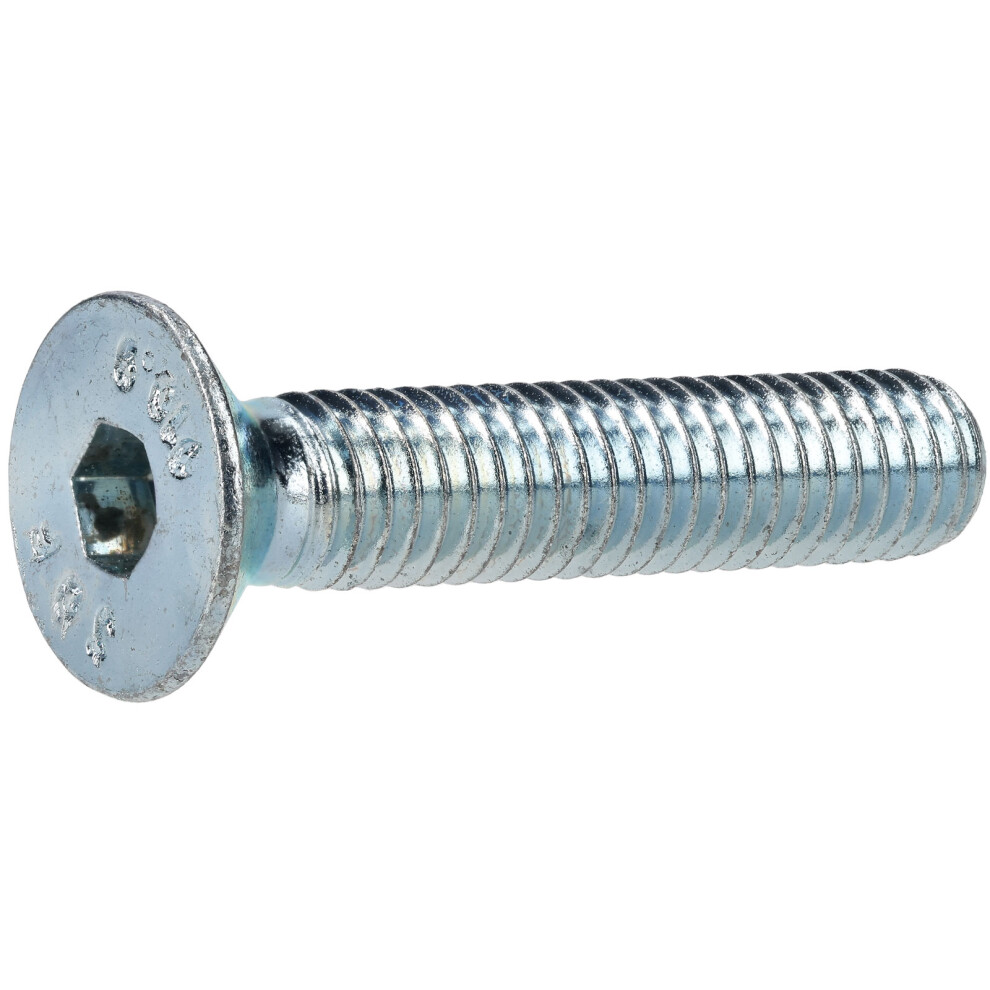 R-Tech 337398 M6 X 30 Hex Socket Countersunk Screws Steel Bzp - Pack Of 100 5053556024209