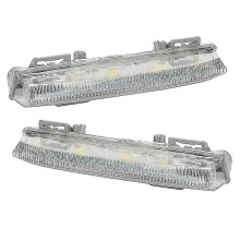 pcs front Drl fog lights fit compatible - W204 W212 C250 C350 E350 A2049069000_Surprise Gift