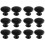 Cabinet handles drawer handles knobs with screws 12-pack_Black_Surprise Gift 1